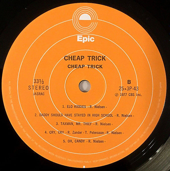 Cheap Trick - Cheap Trick (LP, Album, RE)