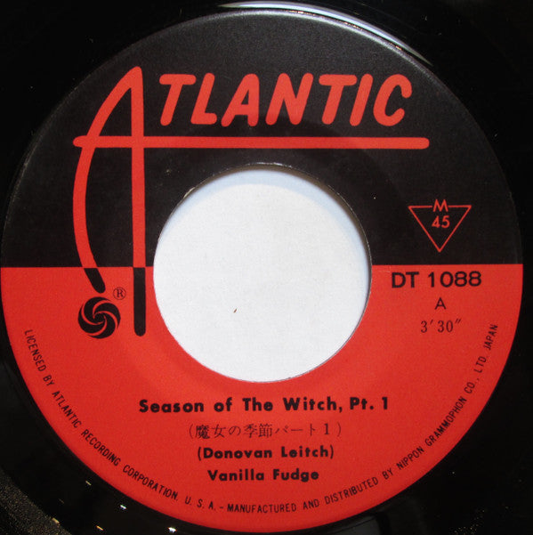 Vanilla Fudge - Season Of The Witch (7"", Single, Mono)