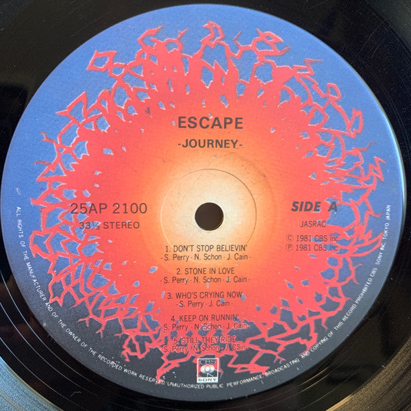 Journey - Escape (LP, Album)