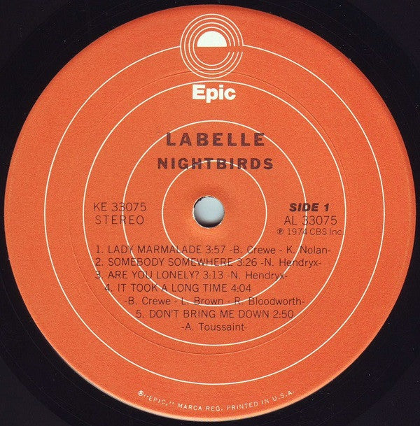 LaBelle - Nightbirds (LP, Album, San)