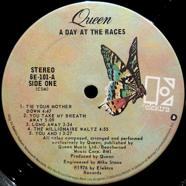Queen - A Day At The Races (LP, Album, CSM)