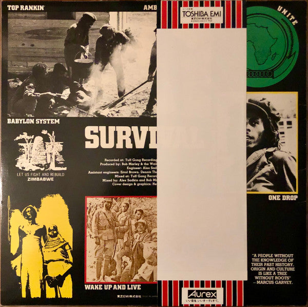 Bob Marley & The Wailers - Survival (LP, Album)