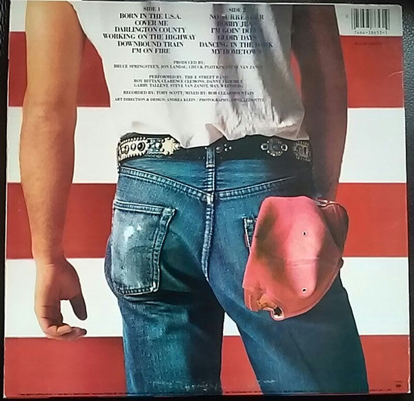 Bruce Springsteen - Born In The U.S.A. (LP, Album)