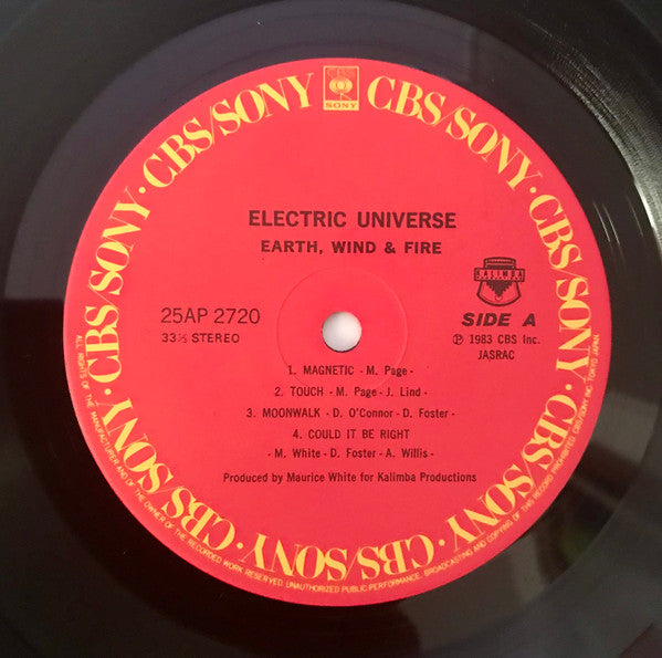 Earth, Wind & Fire - Electric Universe (LP, Album)