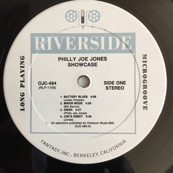 Philly Joe Jones* - Showcase (LP, Album, RE, RM)