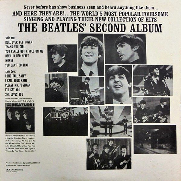 The Beatles - The Beatles' Second Album (LP, Album, RE, Gat)