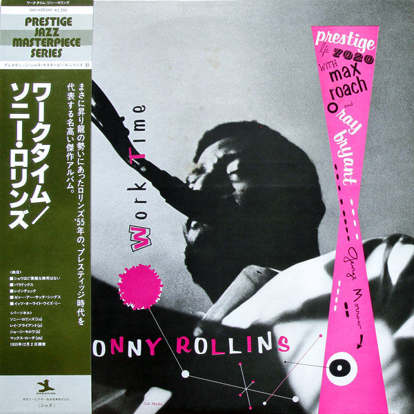 Sonny Rollins - Worktime  (LP, Album, Mono, RE)