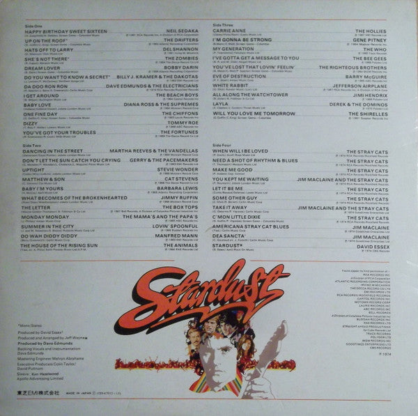 Various - Stardust - 44 Original Hits From The Sound Track Of The F...