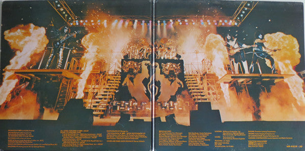 Kiss - Alive II (2xLP, Album, Gat)