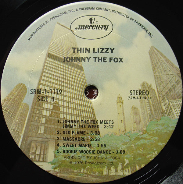 Thin Lizzy - Johnny The Fox (LP, Album, San)