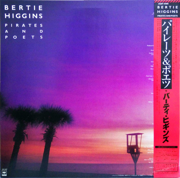 Bertie Higgins - Pirates And Poets (LP, Album)