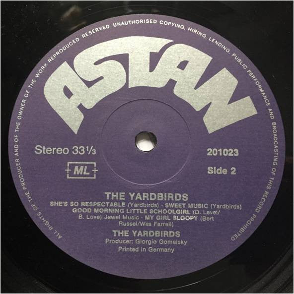 The Yardbirds - The Original Recordings 1963-1968 (LP, Comp)