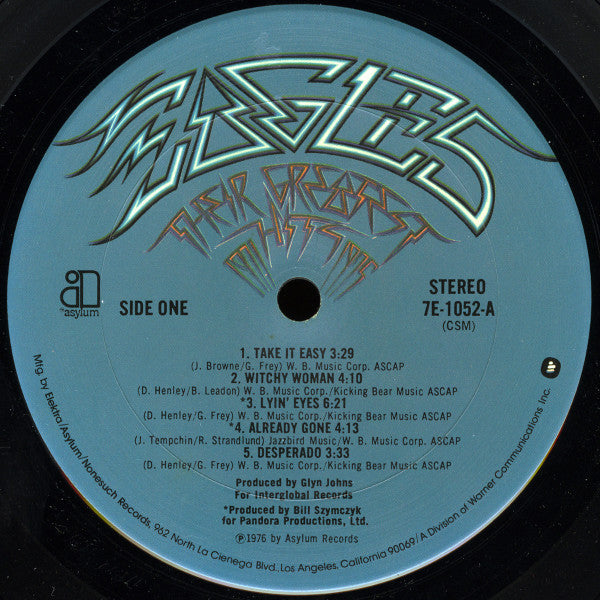 Eagles - Their Greatest Hits 1971-1975 (LP, Comp, CSM)