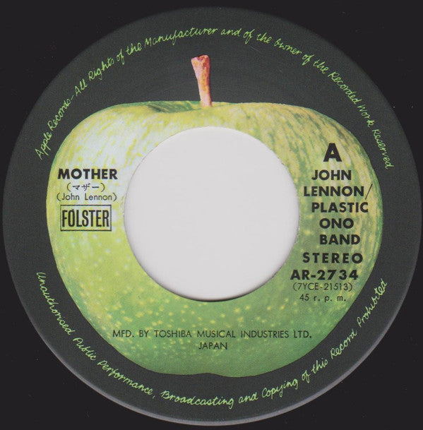 John Lennon / Yoko Ono - Mother / Why (7"", Single, RE, ¥50)