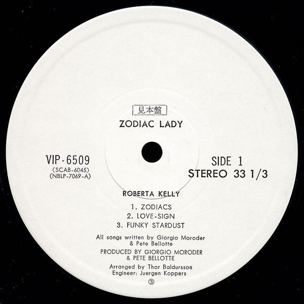 Roberta Kelly - Zodiac Lady (LP, Album, P/Mixed, Promo)