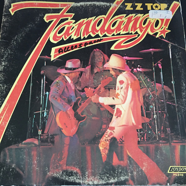 ZZ Top - Fandango! (LP, Album, Wad)