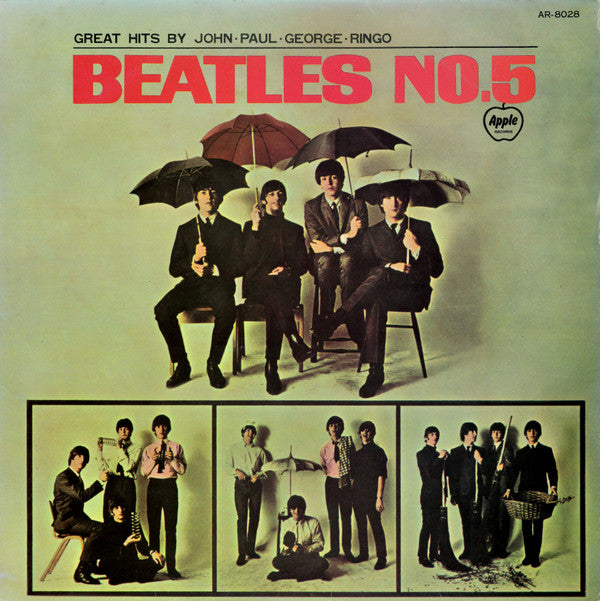 The Beatles - Beatles No. 5 (LP, Comp, Mono, RE)