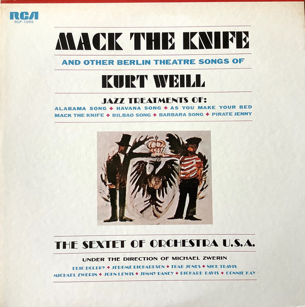 The Sextet Of Orchestra U.S.A. - Mack The Knife And Other Berlin Th...