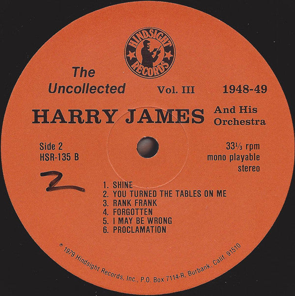 Harry James And His Orchestra - The Uncollected: Vol. III (1948-194...