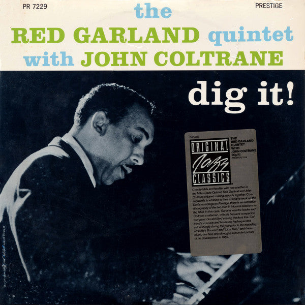The Red Garland Quintet - Dig It!(LP, Album, RE, RM)