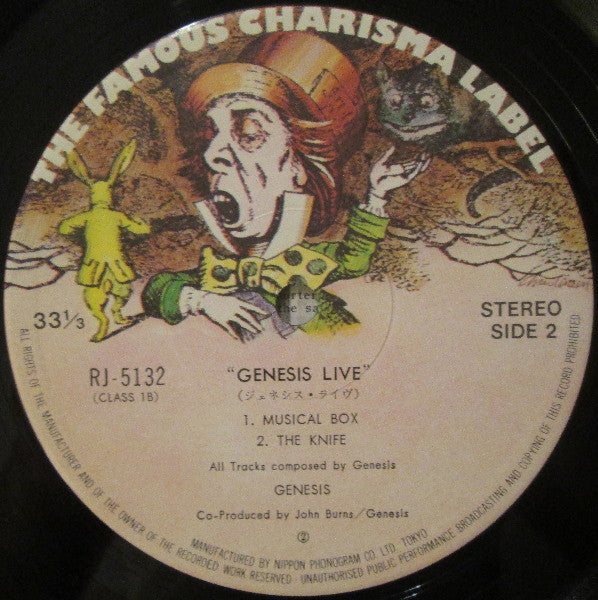 Genesis - Live (LP, Album)