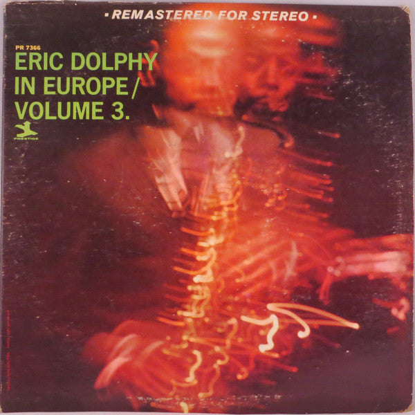 Eric Dolphy - In Europe / Volume 3. (LP, Album, RE)