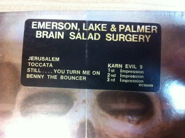 Emerson, Lake & Palmer - Brain Salad Surgery (LP, Album)