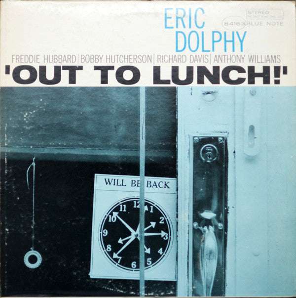 Eric Dolphy - Out To Lunch! (LP, Album, RE, Van)