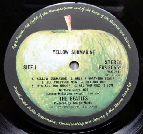 The Beatles = ザ・ビートルズ* - Yellow Submarine = イエロー・サブマリン (LP, Album, RE)