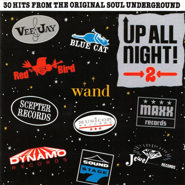 Various - Up All Night, Vol. 2: 30 Underground Soul Hits (2xLP, Comp)