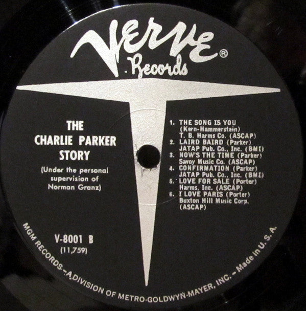 Charlie Parker - The Charlie Parker Story #2 (LP, Comp, RE)
