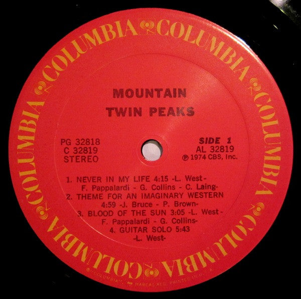 Mountain - Twin Peaks (2xLP, Album, Gat)