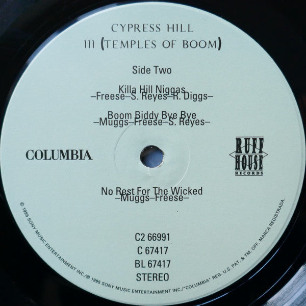 Cypress Hill - III (Temples Of Boom) (2xLP, Album)