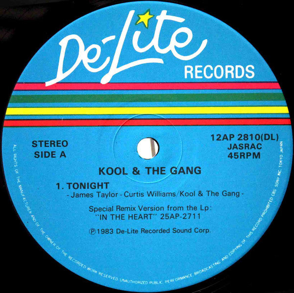 Kool & The Gang - Tonight (12"")