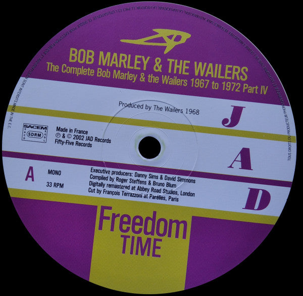 Bob Marley & The Wailers - Freedom Time (2xLP, Comp)