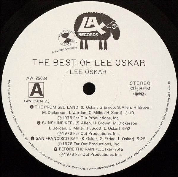 Lee Oskar - The Best Of Lee Oskar (LP, Comp)