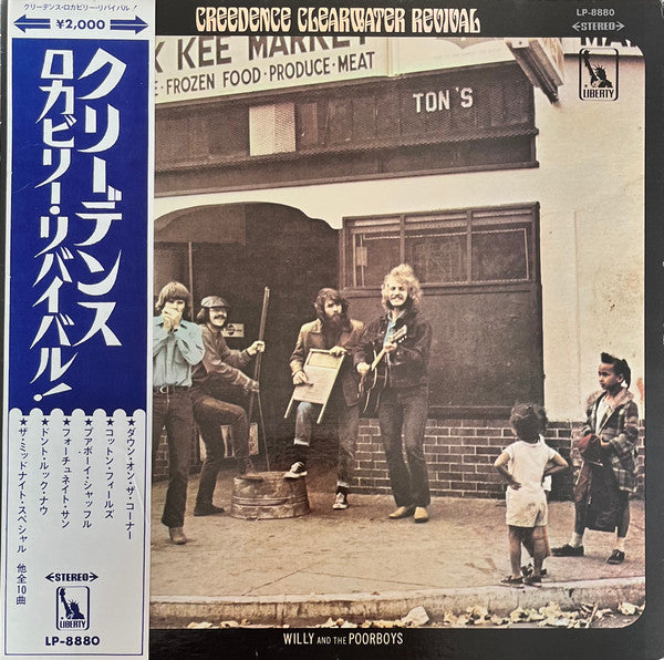 Creedence Clearwater Revival - Willy And The Poor Boys(LP, Album, Gat)