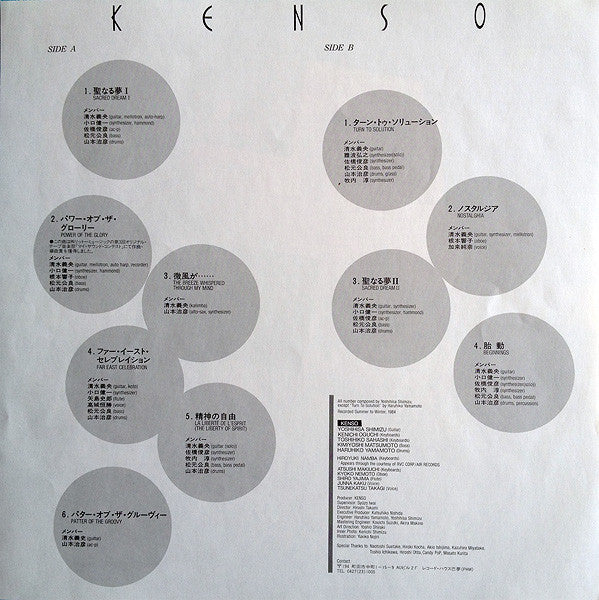 Kenso - Kenso III (LP, Album)