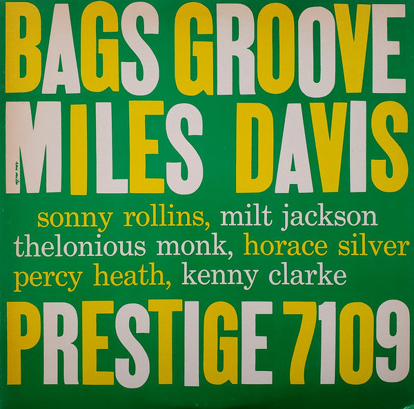 Miles Davis - Bags Groove (LP, Album, Mono, RE)