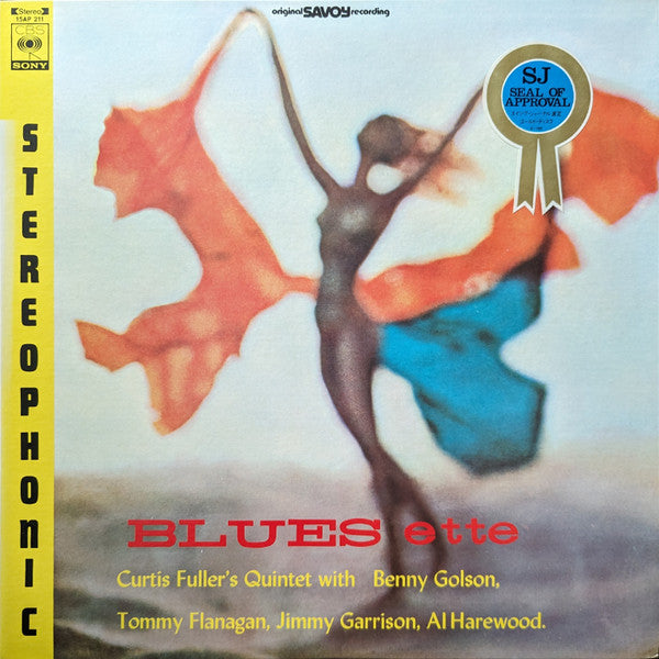 Curtis Fuller's Quintet - Blues-ette (LP, Album, RE)