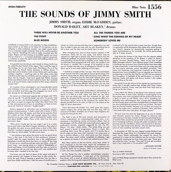 Jimmy Smith - The Sounds Of Jimmy Smith = ザ・サウンド・オブ・ジミー・スミス(LP, Alb...