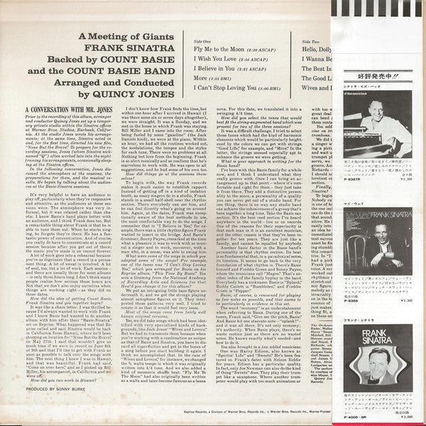 Frank Sinatra - It Might As Well Be Swing(LP, RE)