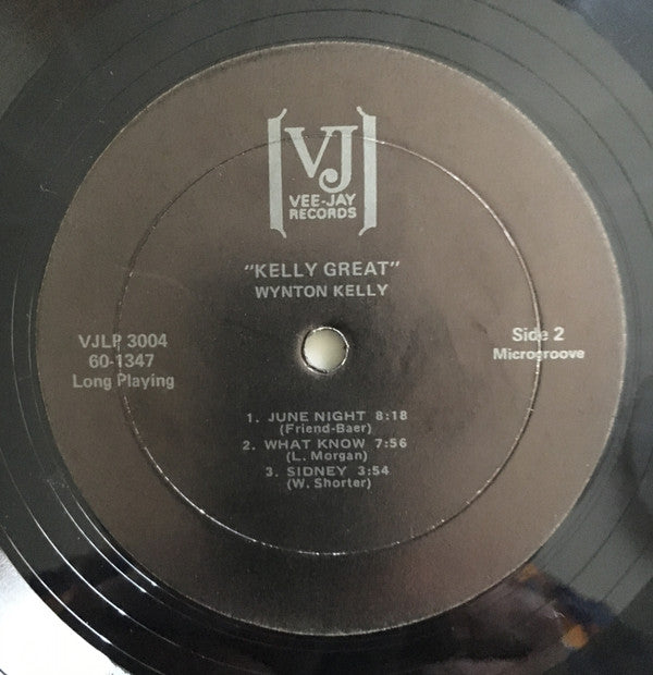 Wynton Kelly - Kelly Great (LP, Album, RE)