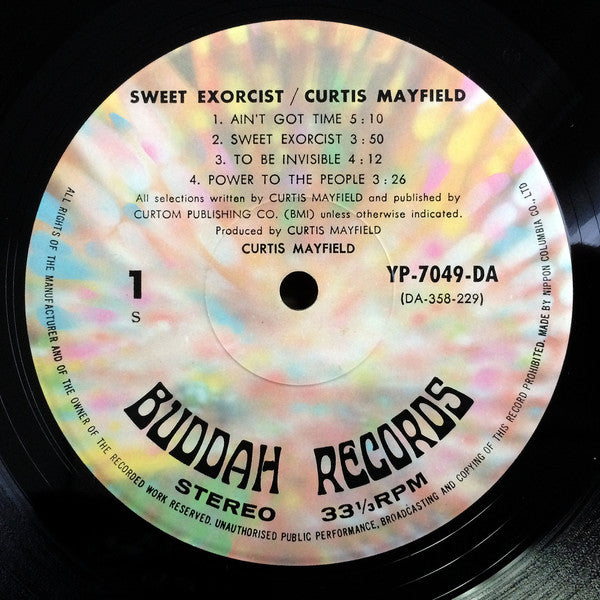 Curtis Mayfield - Sweet Exorcist (LP, Album)