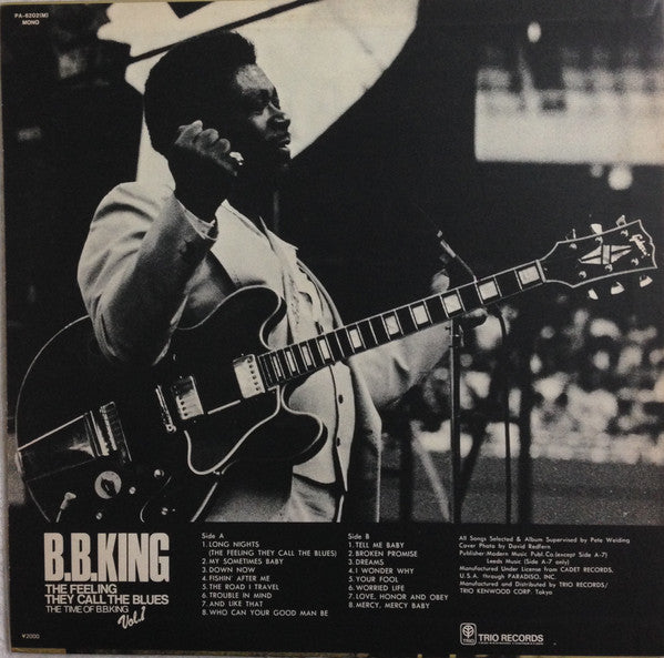 B.B. King - The Feeling They Call The Blues - The Time Of B.B.King ...