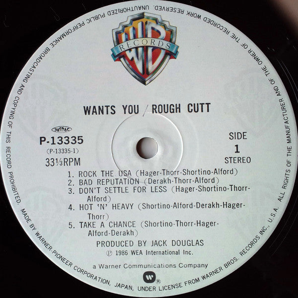 Rough Cutt - Wants You (LP, Album)