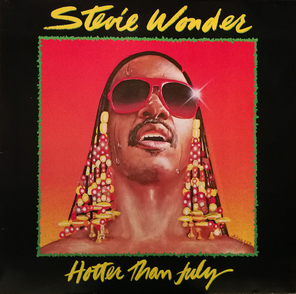 Stevie Wonder - Hotter Than July (LP, Album, RE)