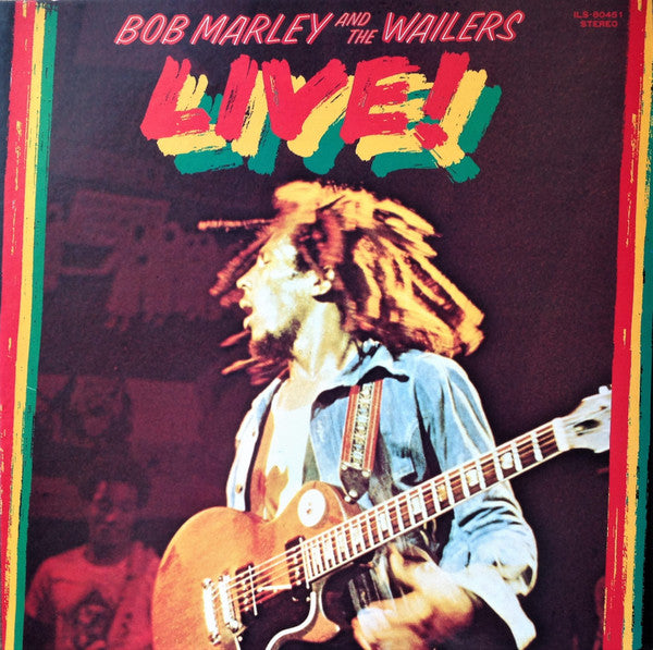 Bob Marley & The Wailers - Live! = ライヴ!(LP, Album, Stereo)