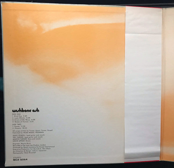 Wishbone Ash - Wishbone Ash = 光なき世界(LP, Album, RE, Gat)