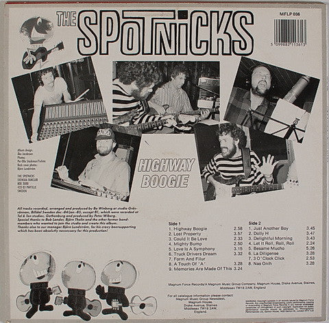 The Spotnicks - Highway Boogie (LP, Album)